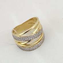 44г / Золото585 / фианиты круглые