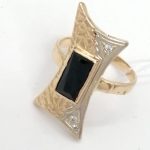 90г / Золото585 / фианиты прямоугольные