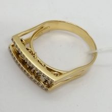 72г / Золото585 / фианиты круглые