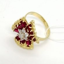 49г / Золото585 / фианиты овальные