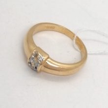 35г / Золото585 / фианиты круглые