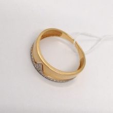 19г / Золото585 / фианиты круглые