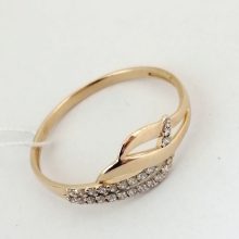 17г / Золото585 / фианиты круглые