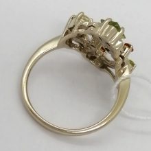 34г / Золото585 / фианиты овальные