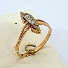 89г / Золото585 / фианиты круглые
