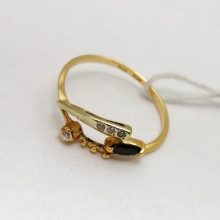 56г / Золото585 / фианиты овальные
