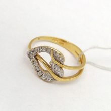 26г / Золото585 / фианиты круглые