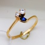 38г / Золото585 / фианиты овальные