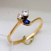 38г / Золото585 / фианиты овальные