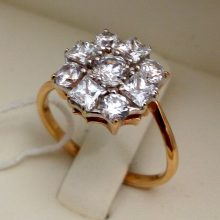 52г / Золото585 / фианиты круглые