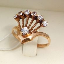 90г / Золото585 / фианиты круглые