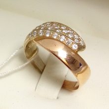 99г / Золото585 / фианиты круглые