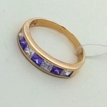 00г / Золото585 / фианиты квадрат