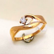 26г / Золото585 / фианиты круглые