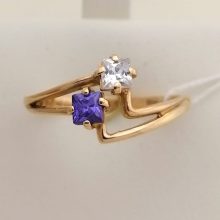 19г / Золото585 / фианиты квадрат