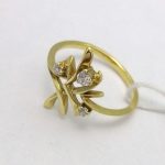 90г / Золото585 / фианиты круглые